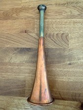 Vintage Hunting Horn Copper