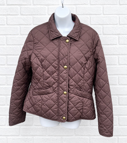 Joules women brown quilted - women's,