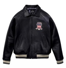 New men black avirex - men's, real