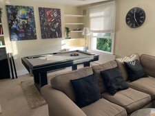 Amalfi II Pool Dining Table & Table Tennis Top 6ft table