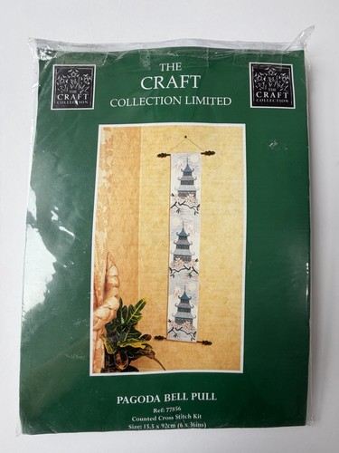Pagoda cross stitch kit bell - kit,