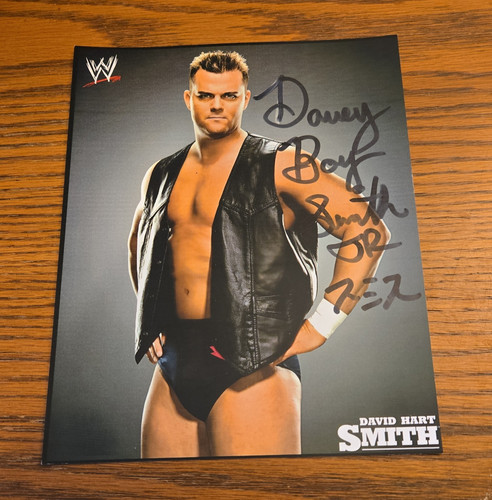 Original signed wrestling - original,