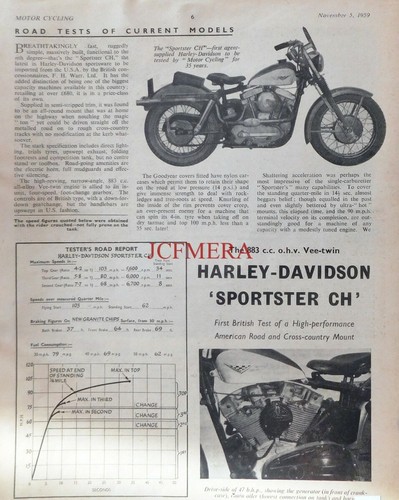 Harley davidson sportster - 'sportster, ch'