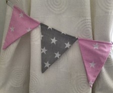 BUNTING CURTAIN NURSERY GIRLS