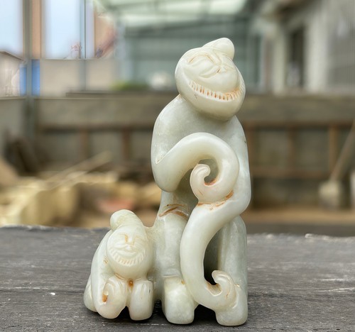 Chinese antique hetian - antique, jade