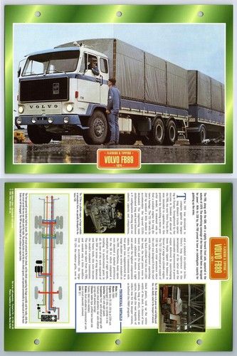 Volvo fb89 1974 flatbeds - fb89, &