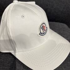 White Moncler Cap