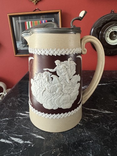 Antique copeland jasper ware - copeland,