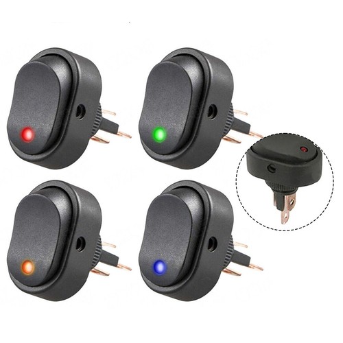 Pack led rocker - led, switch