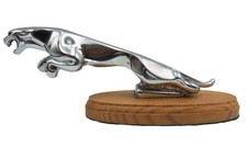 Vintage 1955 onwards 20cm Leaping Jaguar Bonnet/Engine Hood Car Mascot Emblem