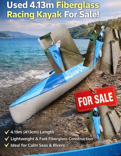 Kayak fibre glass explorer sea - glass,
