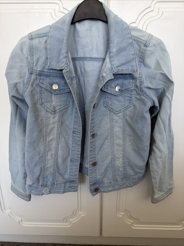 Girls denim jacket - size, 10