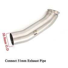 Motorcycle Exhaust Middle Pipe