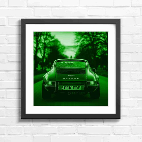 Classic porsche 911 sunset - classic,