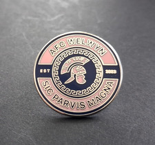 AFC WELWYN FOOTBALL CLUB BUTTERFLY PIN BADGE