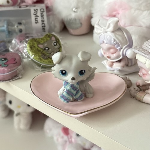 Littlest pet shop grey collie - littlest,