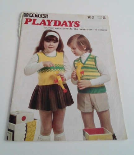 Vintage patons playdays - vintage,