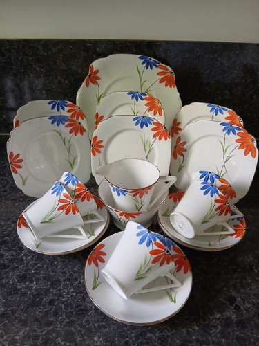 Vintage art deco shelley - art, style