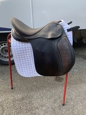 17’’ brown Collegiate GP  brown saddle Adjustable Gullet