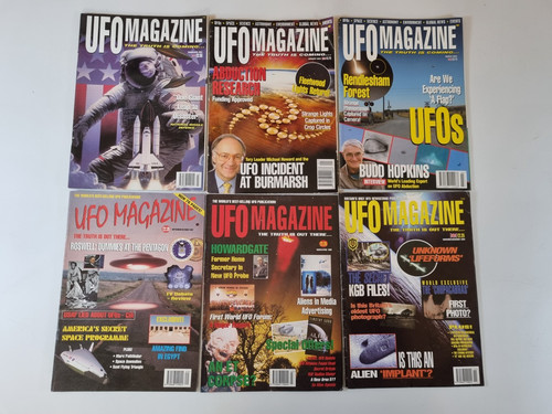 Ufo magazine 2001 vintage - x,