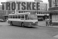 35mm Negative Western Welsh Leyland Tiger Cub Park Royal DBO340C Cardiff c1966