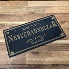 Matrix nebuchadnezzar plate - nebuchadnezzar,