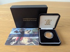 2007 Gold Proof Sovereign