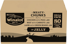  80 x 100g Meaty Chunks in