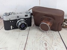 Fed-3 Type 2 Vintage 1963 Soviet Rangefinder Camera & Case. No.8284549 UK Sale