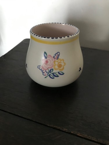 Vintage poole pottery floral - pottery,