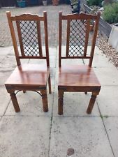 DINING CHAIRS SHEESHAM STYLE 2 OFF