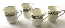 4 H&M White Mugs Fine Bone