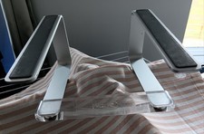 Griffin Elevator Cooler Laptop Riser Stand Desk Chrome Silver MacBook New!