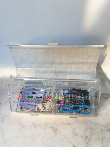 Lucite jewelry display storage - lucite,