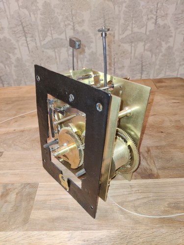 Antique brass longcase clock - longcase, &