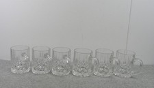 Glass Tankards x 6 - Thames Hospice