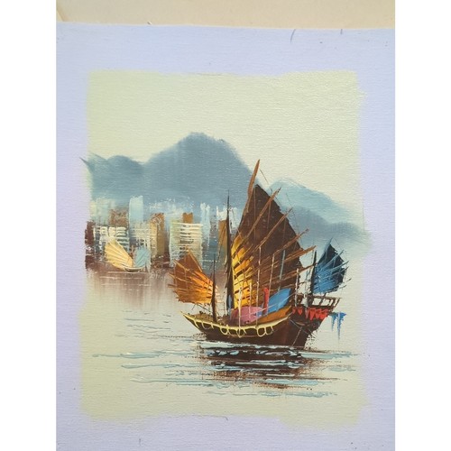 Vintage oil painting - oil,
