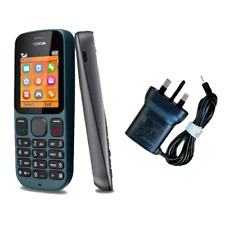 NEW CONDITION NOKIA 100 BLACK MOBILE PHONE UNLOCKED  WITH 12 MONTHS WARRANTY