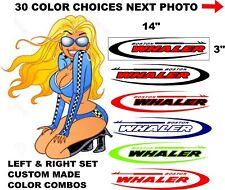  Boston Whaler Boat Decals Custom made to order stickers 