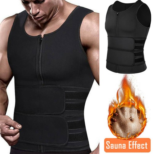 Mens sweat tank top - top, vest