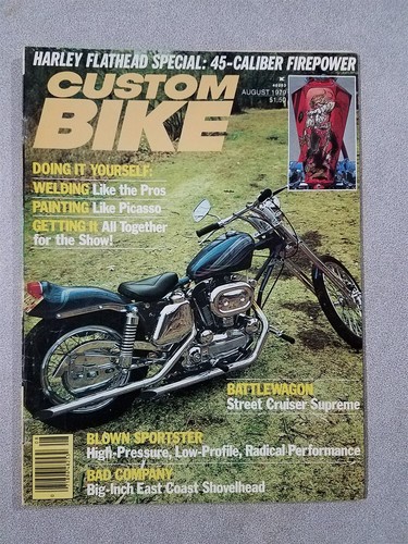 Custom bike magazine - custom, august