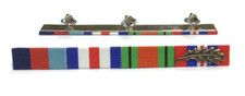 WW2 France & Germany Star Medal Ribbon Bar With Mentioned In Dispatches Oak Leaf