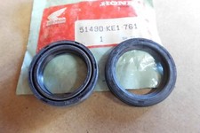 HONDA MTX125 RW   MTX200 RW  GENUINE NOS FORK SEAL SET - # 51490-KE1-761