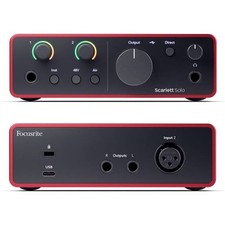 Focusrite Scarlett 2i2 4th Gen. USB Audio Interface - Red