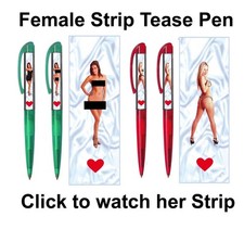 TIP AND STRIP TEASE PEN SEXY
