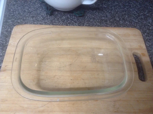 Nice large pyrex - large, dish