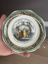 Adams pottery octagonal plate - octagonal,