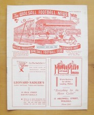 WALSALL v SHREWSBURY TOWN FA