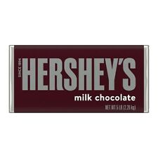 	HERSHEYS Milk Chocolate Giant Bulk Gluten Free Giant Candy Bar 5 Lb	