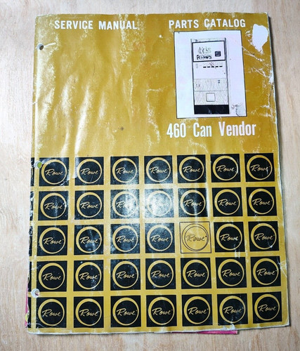 Rowe vending machine model - vending,